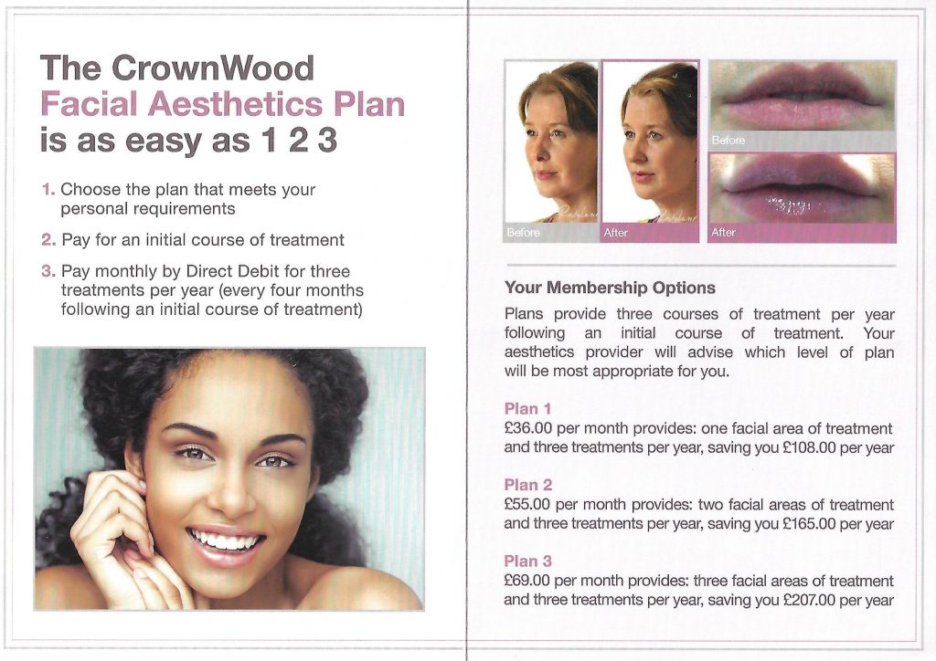 Our New Facial Aesthetics Membership Plan Is Amazing Crownwood Dental